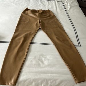 Pleather leggings